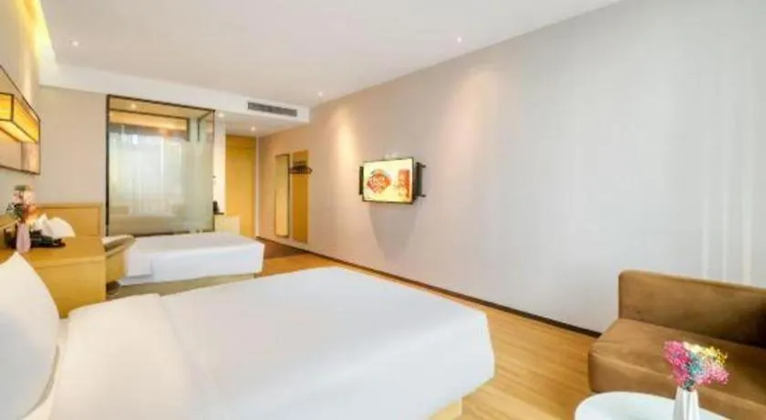 Iu Hotel Suzhou Dusu Lake Yueliangwan Metro Station Mudu 2*,